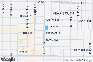 Map image of the property - 1710 Prospect St