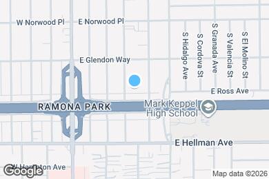 Map image of the property - 1844 1/2 S Chapel Ave