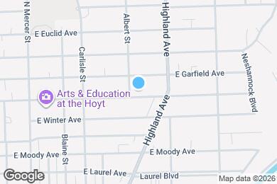 Map image of the property - 305 E Leasure Ave