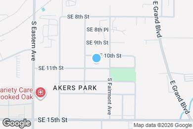Map image of the property - 2313 SE 11th