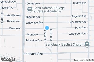 Map image of the property - 3925 E 120th St