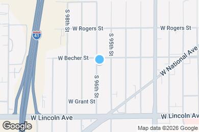 Map image of the property - 2114 S 96th St