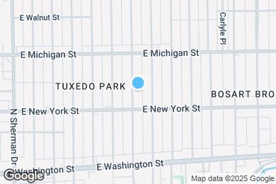 Map image of the property - 327 N Colorado Ave