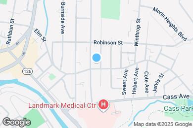 Map image of the property - 428 Elm St