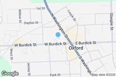 Map image of the property - 23 W Burdick St