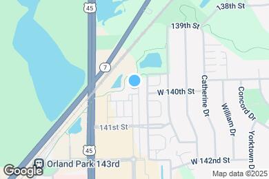 Map image of the property - The Residences of Orland Park Crossing