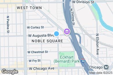 Map image of the property - 952 N Noble St