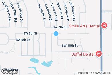 Map image of the property - 909 Harvest Dr