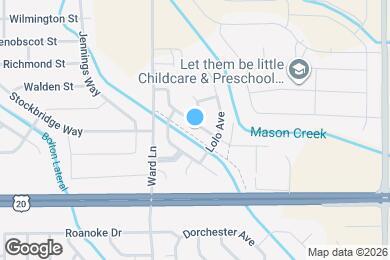 Map image of the property - 11407 Willamette Way