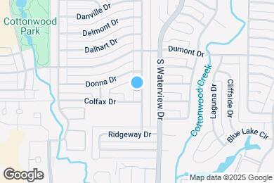 Map image of the property - 610 Dover Dr