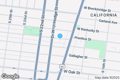 Map image of the property - 1826 Greenwood Ave