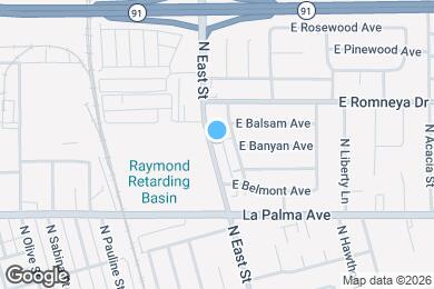 Map image of the property - 1134 N East St