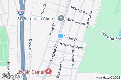 Map image of the property - 189 Lincoln St