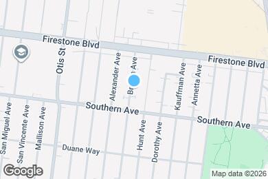 Map image of the property - 8970 Bryson Ave