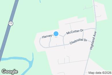 Map image of the property - 312 Harvey Cir