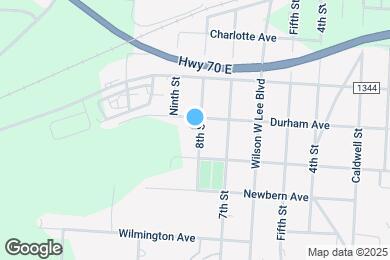 Map image of the property - 1114 8th St