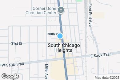Map image of the property - 3040 Chicago Rd