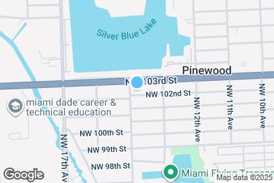 Map image of the property - 1391 NW 102nd St