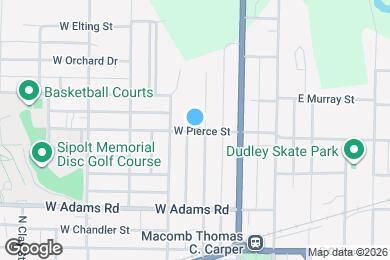 Map image of the property - 220 W Pierce St
