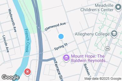 Map image of the property - 185 Spring St