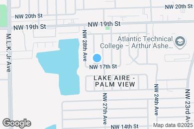 Map image of the property - 1700 NW 27TH TERRACE
