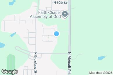 Map image of the property - 505 Jackson St