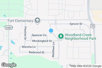 Map image of the property - 705 Orchid Blvd