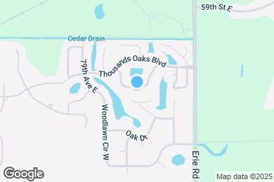 Map image of the property - 5437 80th Ave Cir E