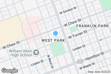Map image of the property - 216 N Fulton St
