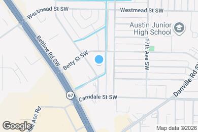 Map image of the property - Park Towne