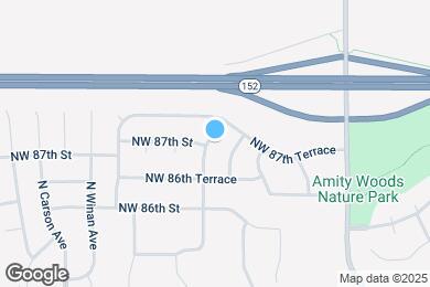 Map image of the property - 8705 N Wayland Ave