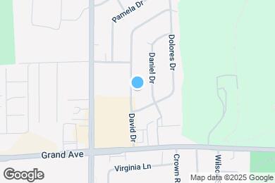 Map image of the property - 1039 David Dr