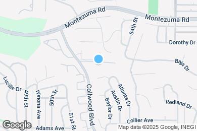 Map image of the property - 4879 Collwood Blvd