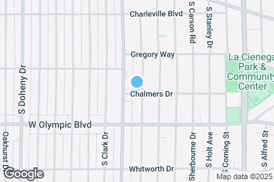 Map image of the property - 869 S Wooster St