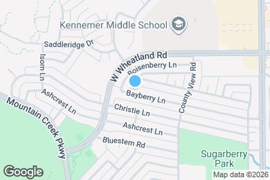 Map image of the property - 7431 Bayberry Ln
