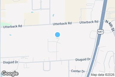 Map image of the property - 1701 Bourland Ln
