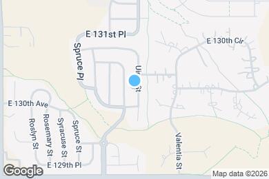 Map image of the property - 13051 Uinta St