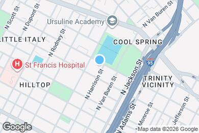 Map image of the property - 1200 W 10th St