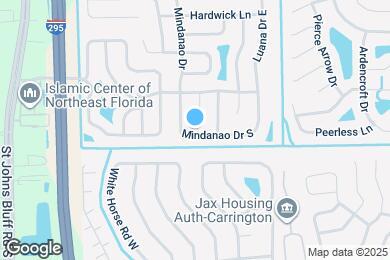 Map image of the property - 10921 Mindanao Dr S