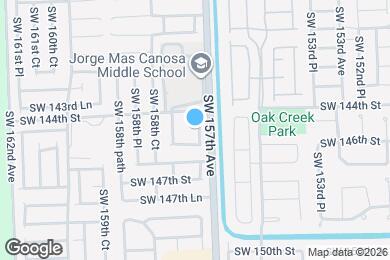 Map image of the property - 15742 SW 144th Terrace