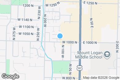 Map image of the property - 1010 N 130 W