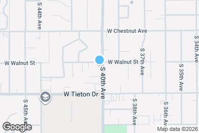 Map image of the property - 4002 W Walnut St