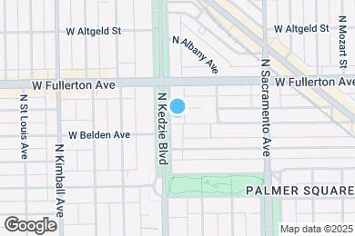 Map image of the property - 2315 N Kedzie Blvd