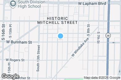 Map image of the property - 1828 S 11th St