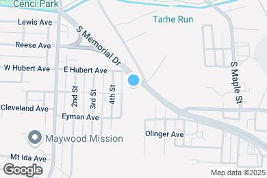 Map image of the property - 258 E Hubert Ave