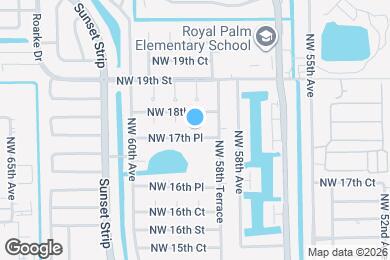 Map image of the property - 5811 NW 17th Pl