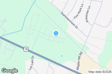 Map image of the property - 1701 Tahoma Dr