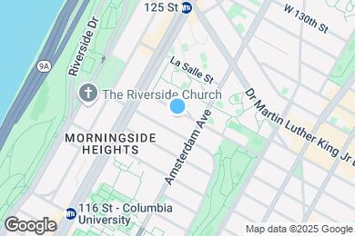 Map image of the property - 522 W 123rd St