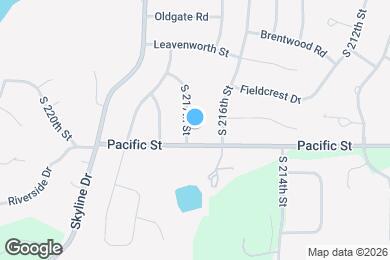 Map image of the property - 1045 S 217th St