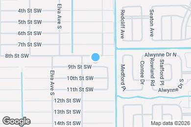 Map image of the property - 2512 9th St SW